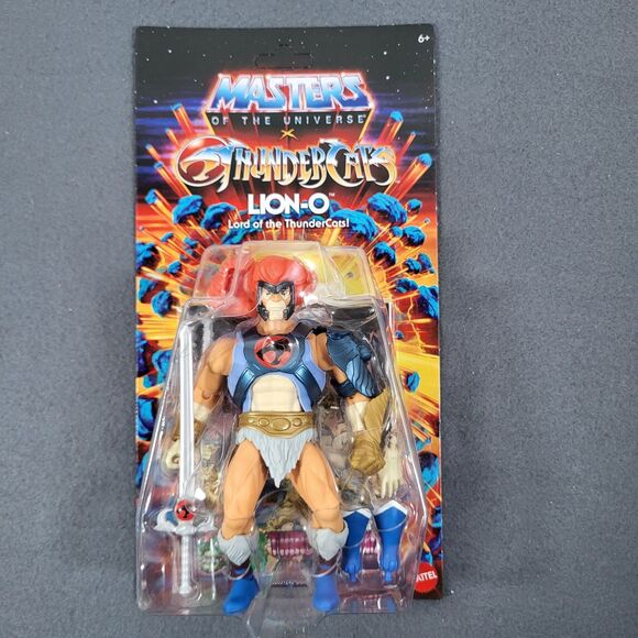 MOTU Origins X Thundercats LION-O Action Figure Wave 1 Unpunched Card NEW - Picture 1 of 10